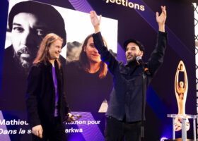 Gala de l'Industrie - Conception d'éclairage et projections de l'année - Mathieu Roy et Loan Rixhon